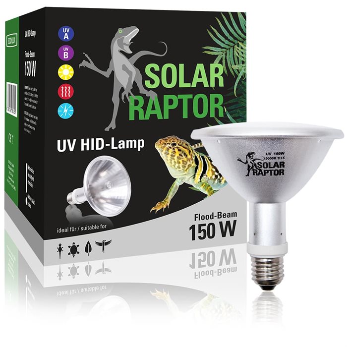 SolarRaptor UV HID Spot FLOOD 150W PAR38