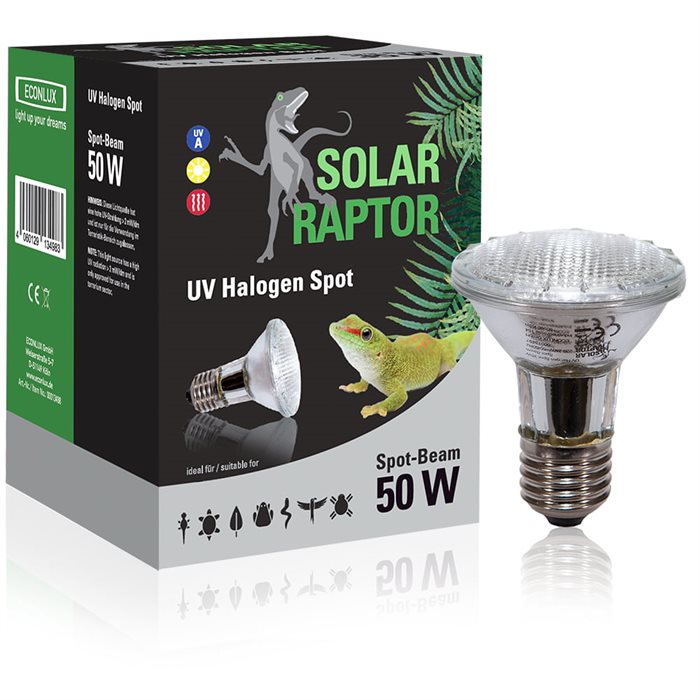 SolarRaptor UV Halogen Spot 50W PAR20