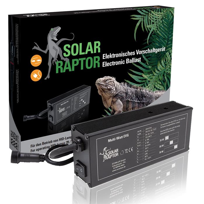 SolarRaptor EVG BALLAST - Multi-Watt - 35-50-70w