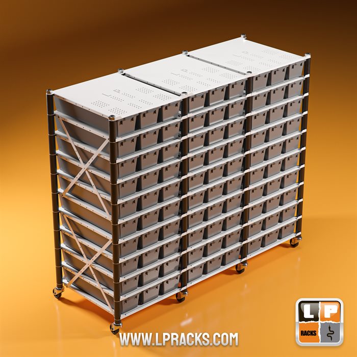 LP3-FB05-C10-3ROW-GREY